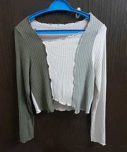 Colorblock Long Sleeve Top