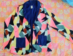 Athena Printed Blazer