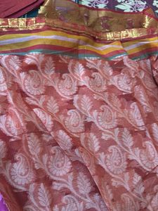 Elegant Red Printed Saree