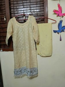 Embroidered Kurta Set