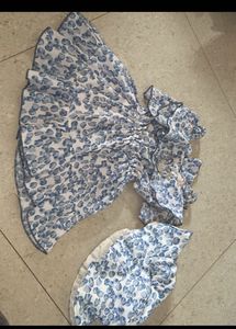 Cute Blue &amp; White Dress