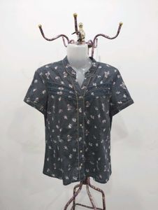 Floral Short Sleeve Shirt