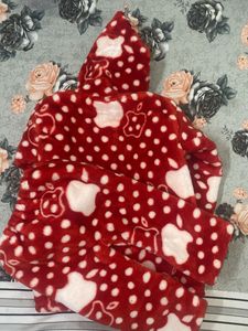 Baby Dress Beautiful With Hoodie