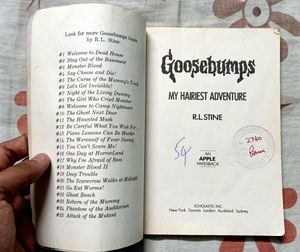 Goosebumps - My Hairiest Adventure