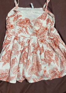 Floral Print Mini Dress