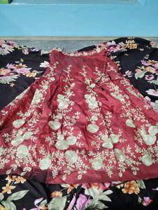 🍒Red Bridal Embroidered Lehenga Choli🍒