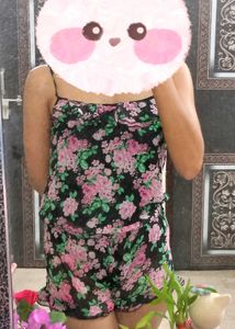 💜Floral Playsuit By FOREVER21