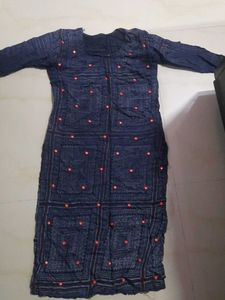 L Size Sift Fabric Kurti