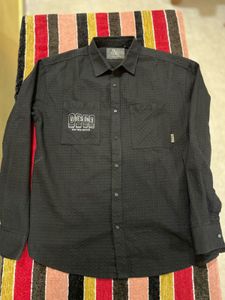 Whitewash Button-Down Shirt