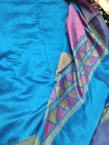 Silk Saree+ Blouse Piece