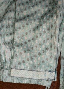 Suit Set .Cyan Color
