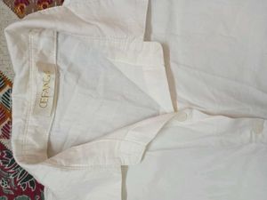 Sleeveless White Top / Shirt