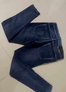 Dark Blue Denim Jeans