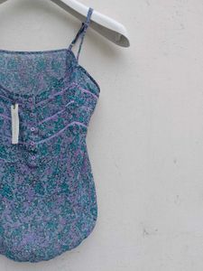 Lavender Cami Branded Top.
