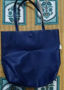 Blue Tote Bag