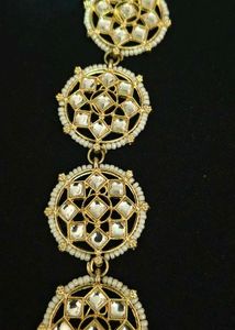 Sheesh Patti Headpiece - Elegant Bridal Jewelry