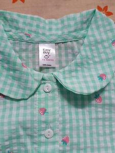 Baby Gingham Strawberry Set