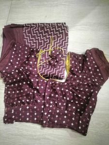 daily wear saree's with blouse- Set of Two