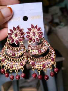 Party Wear Bridal Earrings For Women And Girls