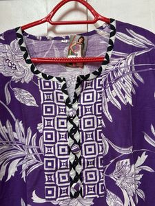 Classy Purple Kurti(New)
