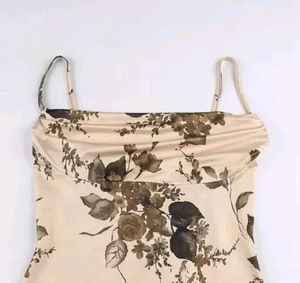 Floral Print Slip Dress