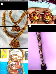 South Gold Jewellery Set