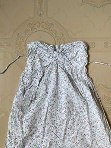 Tube Floral Dress