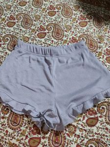 Lavender Colour Shorts