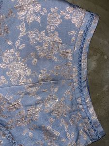 Summer Ready Lucille Metallic Jacquard Shorts