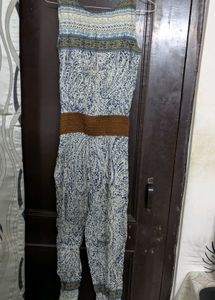 Paisley Print Jumpsuit