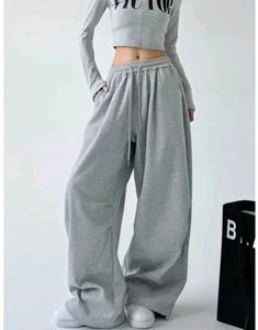 Wide Leg Baggy Trackpants Sweatpants Trouser Lower