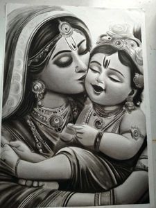 Radha Krishna Art