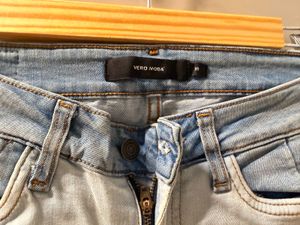 VERO MODA Two-Tone Denim Jeans