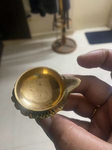 Small Diya And Sindoor Holder