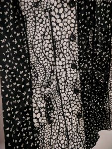 Black And White Kurtha For Girls✨