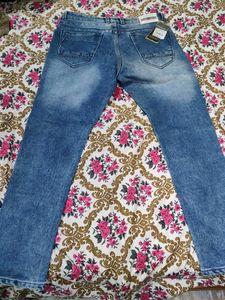 Blue Denim Jeans brand new sealed tag from showrom