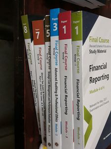 CA Final Books 3 &amp; Question Papers