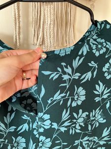 CHEMISTRY- Green Coloured Top With Half Sleeves