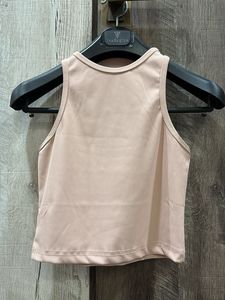 Pink Ribbed Top