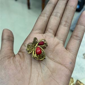 COMBO OF RING AND HAIRCLIP