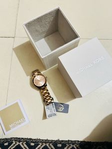 MK-Michael Kors Women Rose Gold-Toned Dial