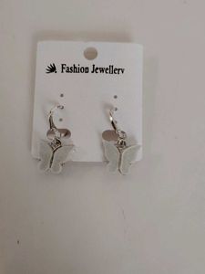 Crystal Butterfly Earrings