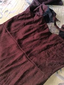 Maroon Evening Dress