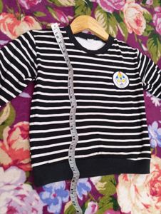 Striped Long Sleeves sweat