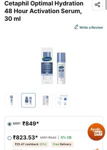 Cetaphil Optimal Hydration Serum