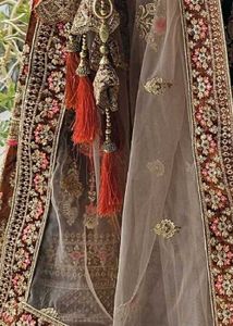 Exquisite Velvet Lehenga with Intricate Embroidery