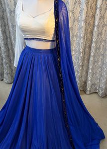 Royal Blue Lehenga Choli