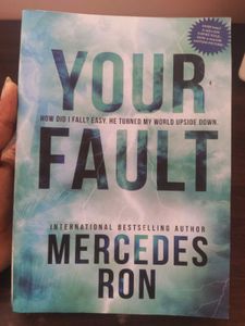 "Your Fault" by Mercedes Ron - Paperback Book