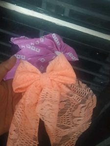 Handmade Headbands - Pink &amp; Peach