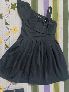 One-Shoulder Party Dress For Kids